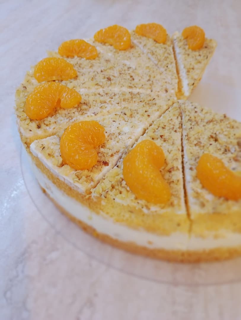 Mandarinková torta