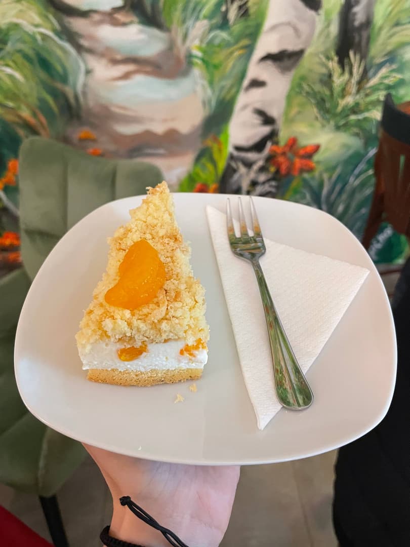 Mandarinkový crumble