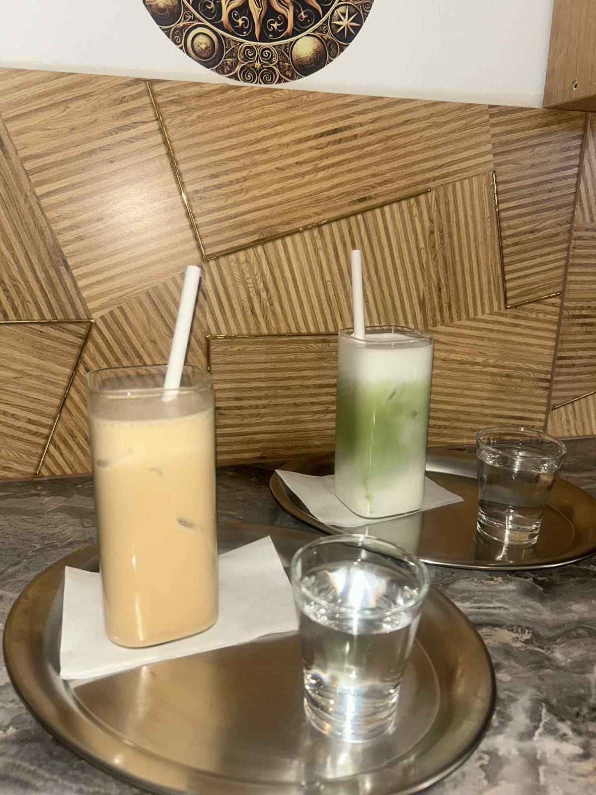 Ľadová káva a Matcha